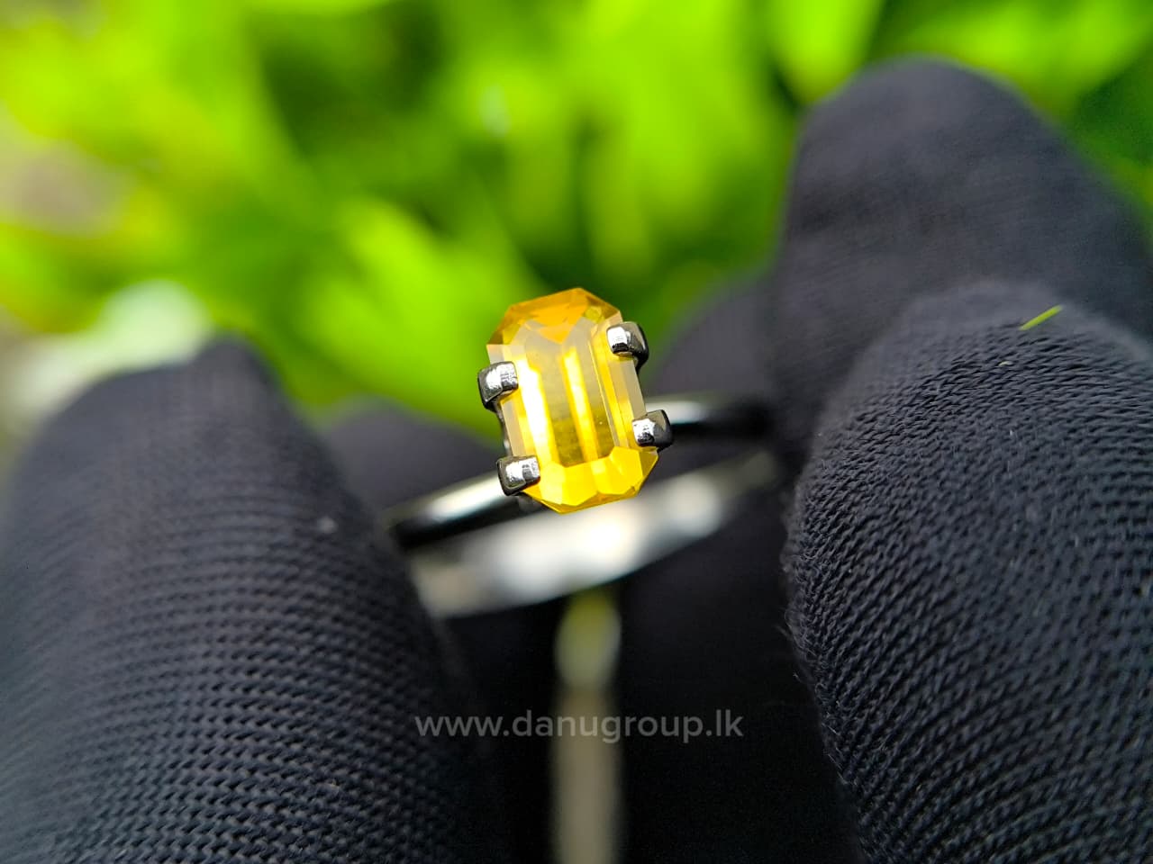 Ceylon Yellow Sapphire Octagon - Image 4
