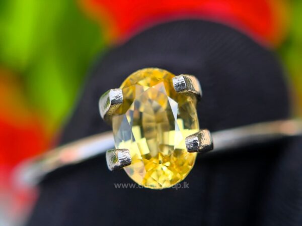 Ceylon Natural Yellow Sapphire