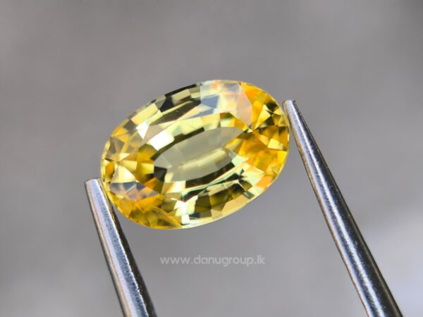 Ceylon Natural Yellow Sapphire
