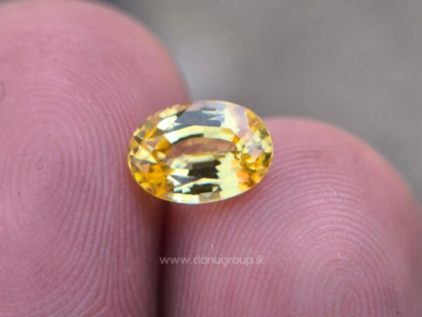 Ceylon Natural Yellow Sapphire