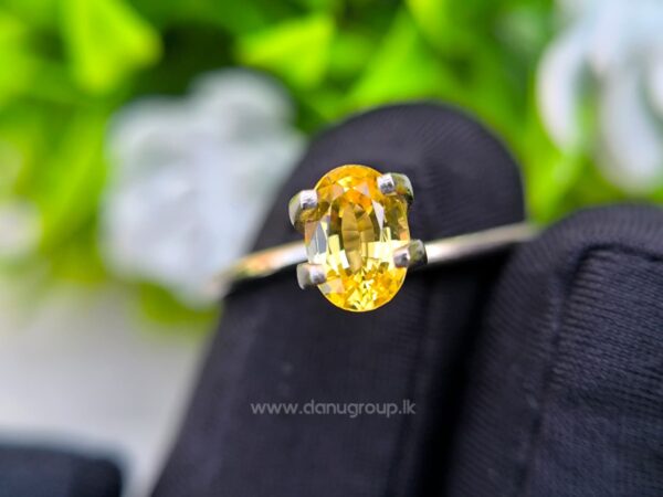 Ceylon Natural Yellow Sapphire