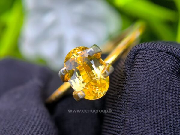 Ceylon Natural Yellow Sapphire