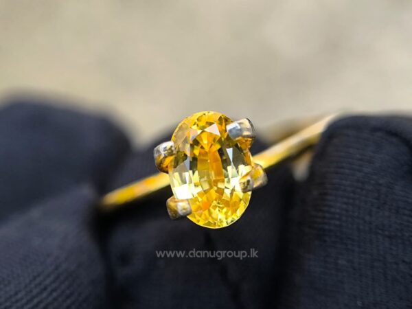 Ceylon Natural Yellow Sapphire