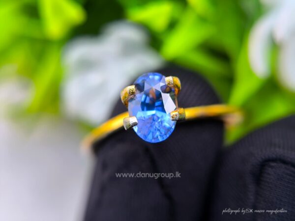 Natural Unheated Blue Sapphire