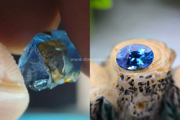 Natural Unheated Blue Sapphire