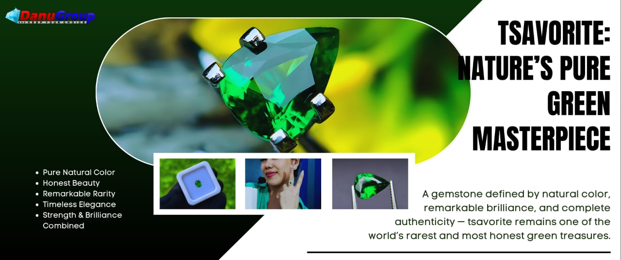 Tsavorite Garnet The Rare Green Gemstone Born from Africa’s Ancient Earth