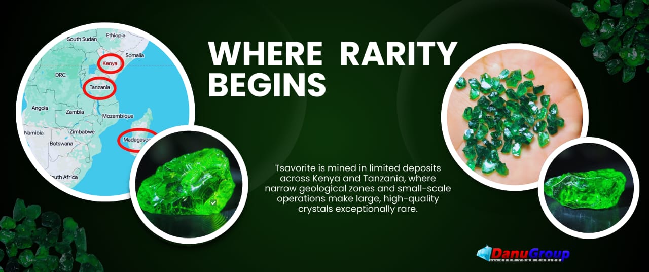 Tsavorite Garnet The Rare Green Gemstone Born from Africa’s Ancient Earth
