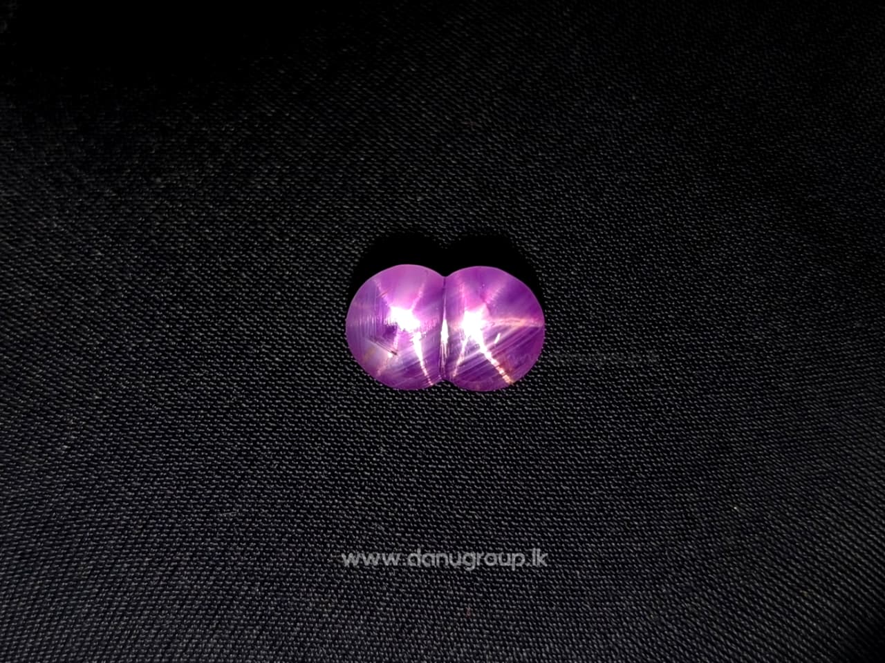 Ceylon Natural Rare Twin Star Sapphire