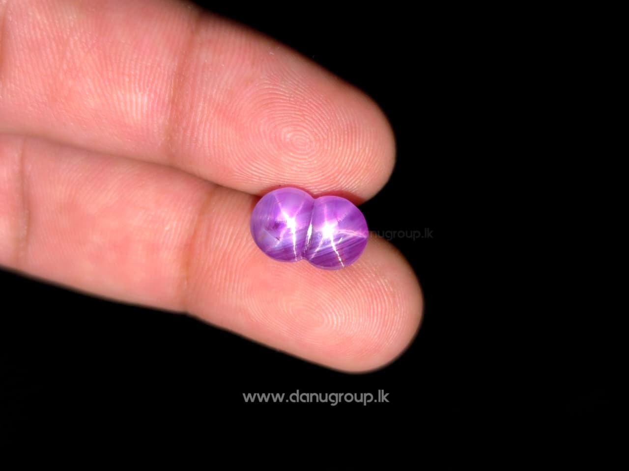 Ceylon Natural Rare Twin Star Sapphire