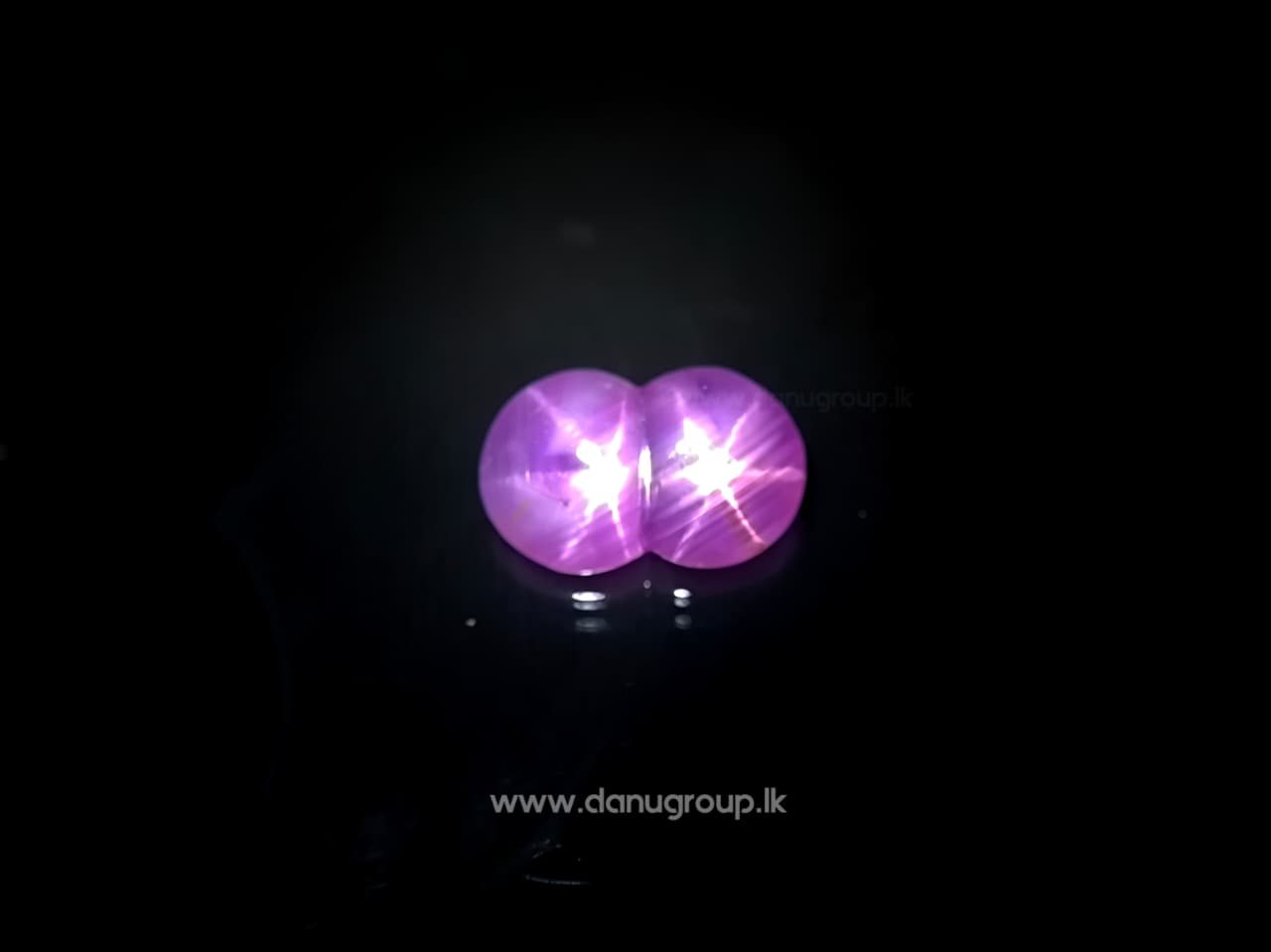 Ceylon Natural Rare Twin Star Sapphire