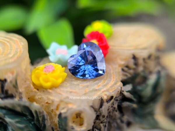 Ceylon Natural Blue Sapphire Heart