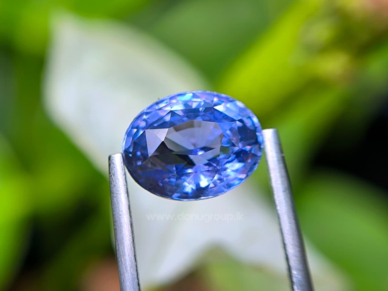 Natural Violetish Blue Sapphire